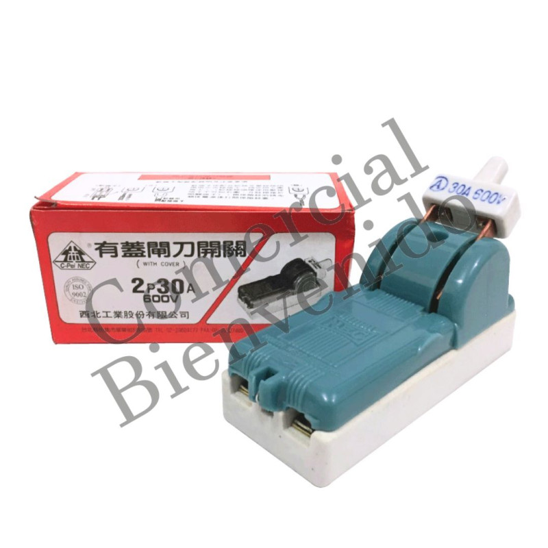SWITCH NORMAL. 2X 30AMP.LOZA NEC BRONCE (TW)