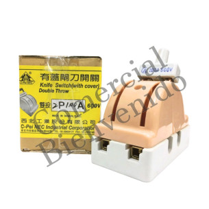 SWITCH REVERSI.2X100AMP.LOZA BRONCE C-PEI NEC (TW)