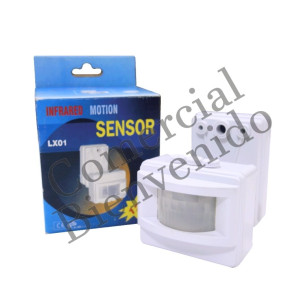 SENSOR DE MOVIMIENTO 120V LX-01 120 GRADOS