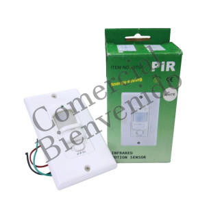 SENSOR DE MOVIMIENTO 120V P/EMPOTRAR LX-21B 120 GRAD
