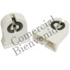 SOPORTE P/LAMPARAS T8  K6 002 POR UNIDAD S/PORT/ARRA