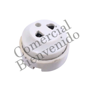 TOMACORRIENTE DE LOZA 1/S. REDONDO Y PLANO F537