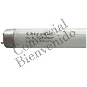 TUBO FLU0RESCENTE.10W DAYLIGHT CHIYODA T-8   34.4CM