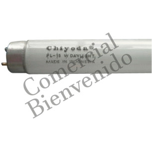 TUBO FLU0RESCENTE.15W DAYLIGHT CHIYODA T-8 45CM