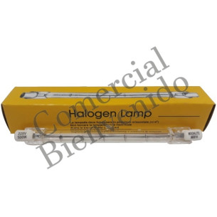 TUBO HALOGEN0S .500W/220V. 118MM.