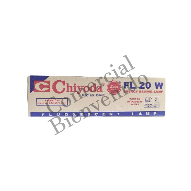 TUBO FLU0RESCENTE.20W DAYLIGHT T10 CHIYODA