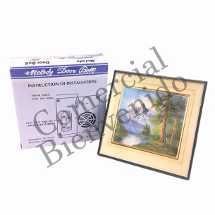 TIMBRE DECORATIVO 12 MELODIAS DE PILAS.537-12