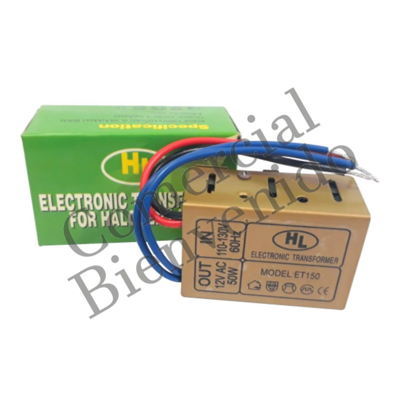 TRANSFORMADOR P/FOC 50W 12V  DICR ELEC 130V  HL