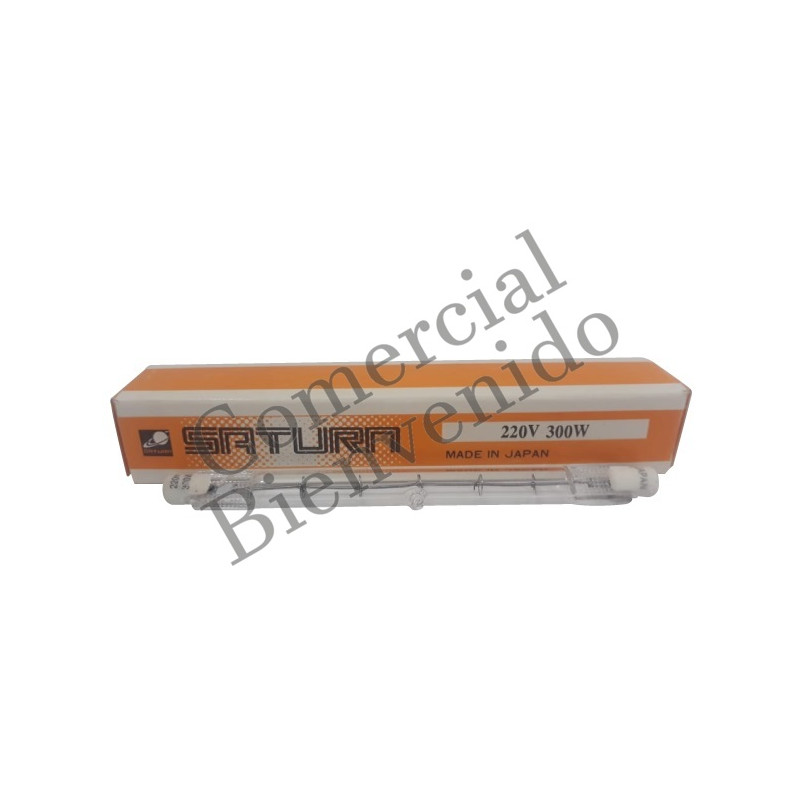 TUBO HAL0GENOS  300W/220V. 118MM.JAP SATURN