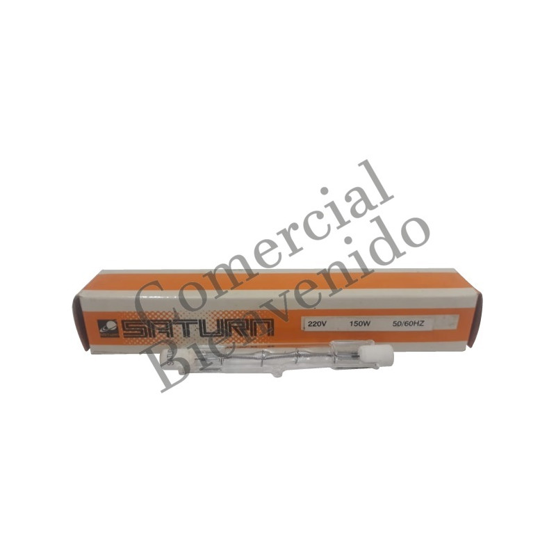 TUBO HAL0GENOS  150W/220V.  78MM.JAP SATURN