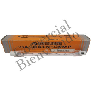 TUBO HALOGEN0S .150W/220V. 118MM.