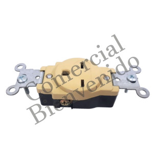 TOMACORRIENTE.P-EMP 1/S POLARIZ.CHINO T/USA 220V U33