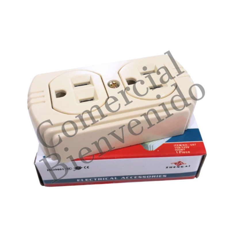 TOMACORRIENTE.2/S POLARIZAD S/P T/USA U07 BASE METAL