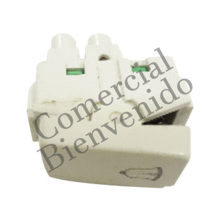 TACO T/TICINO.TIMBRE CJ100L C/LUZ PILOT(DOMINO AVANT