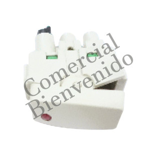 TACO T/TICINO.INTERRUPTOR CJ101L C/LUZ PILOT(DOMINO)