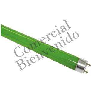 TUBO FLUORESCENTE 18W VERDE T8 TEC.JAPON CLASE A