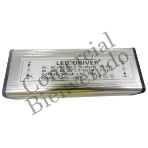LED TRANSFORM.  18W 12-24V REPUESTO  7- IP66 P/SUMERIB