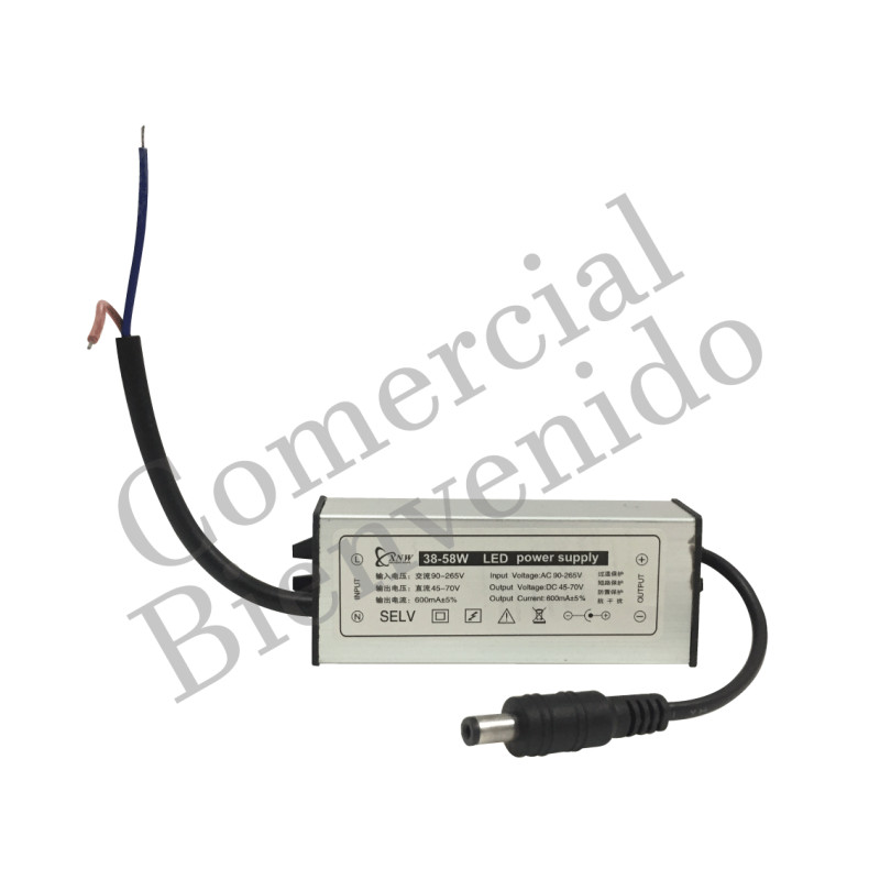 LED ADAPTADOR DOWNLIGHT 38W-58W 90V-265V CBV 45-70V