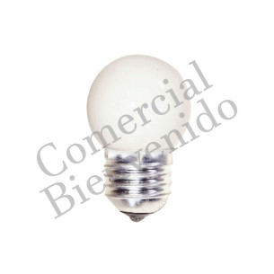 FOCO BOLA NORMAL E-27 T-508 (15W) BLANCO