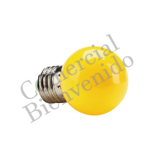 FOCO BOLA NORMAL E-27 T-508 (15W) AMARILLO