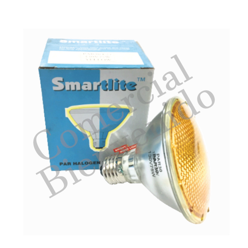 FOCO REFLECTOR HALOG. 75W.AMARIL.PAR 30