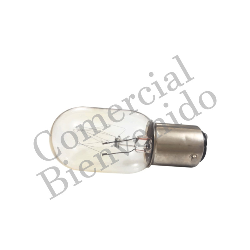 FOCO MAQUINA COSER E15 220V-(15W) CLARO BALLON BA15D