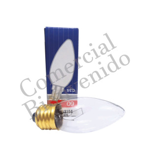 FOCO VELA E27 C35 CLARO 20W* 220V MIZUNO TW
