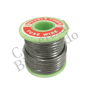 FUSIBLE ALAMBRE PLOMO  30AMP.X ROLLO (1 LB.)