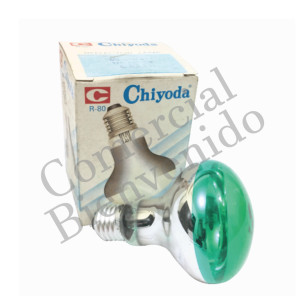 FOCO REFLECTOR E-27 60W-220V.VERDE    CHIYODA(REMATE