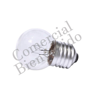 FOCO BOLA E-27 G40 15W-110V CLARO NORMAL   508