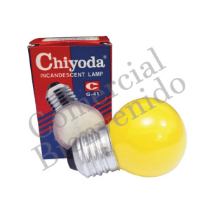 FOCO BOLA NORMAL E27 G45 15W 220V AMARI.CHIYODA