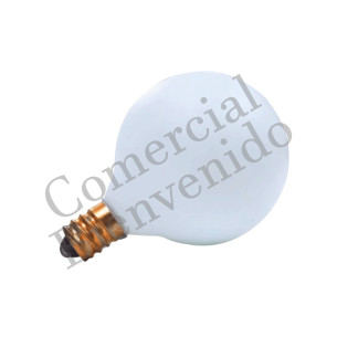 FOCO BOLA E-12 G50 (15W)-120V BLANCO  50MM  TW