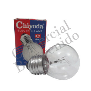 FOCO P/HORNO Y REFR E27 15W 110V-220V G45 TRANS.CHIY