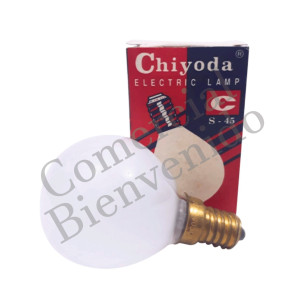 FOCO BOLA E14 S45 15W 220V ESMERI. CHIYODA