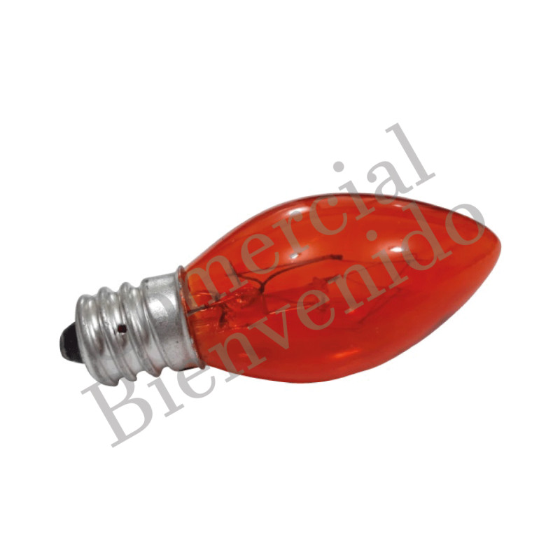 FOCO CANDELABRO E-12 7W-110V.ANARA.INTERMITENTE C7