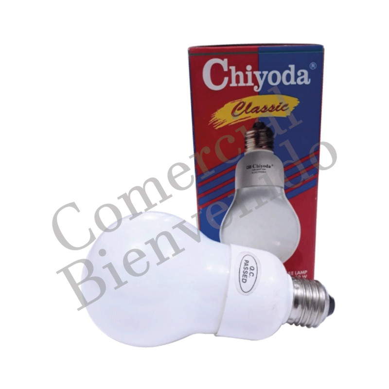 FOCO.AHORRADOR T/PERA 10W-120V BLANCO CHIYODA