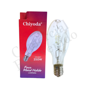 FOCO METAL HALID.  250W 220V E40 ED CHIYODA