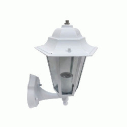 LAMPARA FAROL C/VIDRIO  ZT- 60 BLANCO