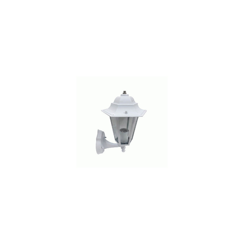 LAMPARA FAROL C/VIDRIO  ZT- 60 BLANCO