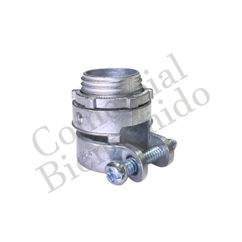 CONECTOR EMT RECTO BX   1/2" REFORZADO