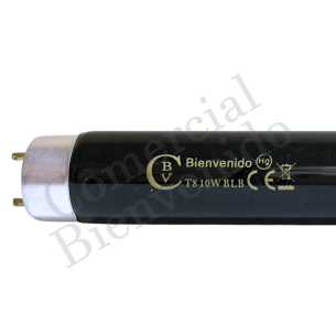 TUBO FLU0RESCENTE  NEGRO 10W. BLB 33CM CBV