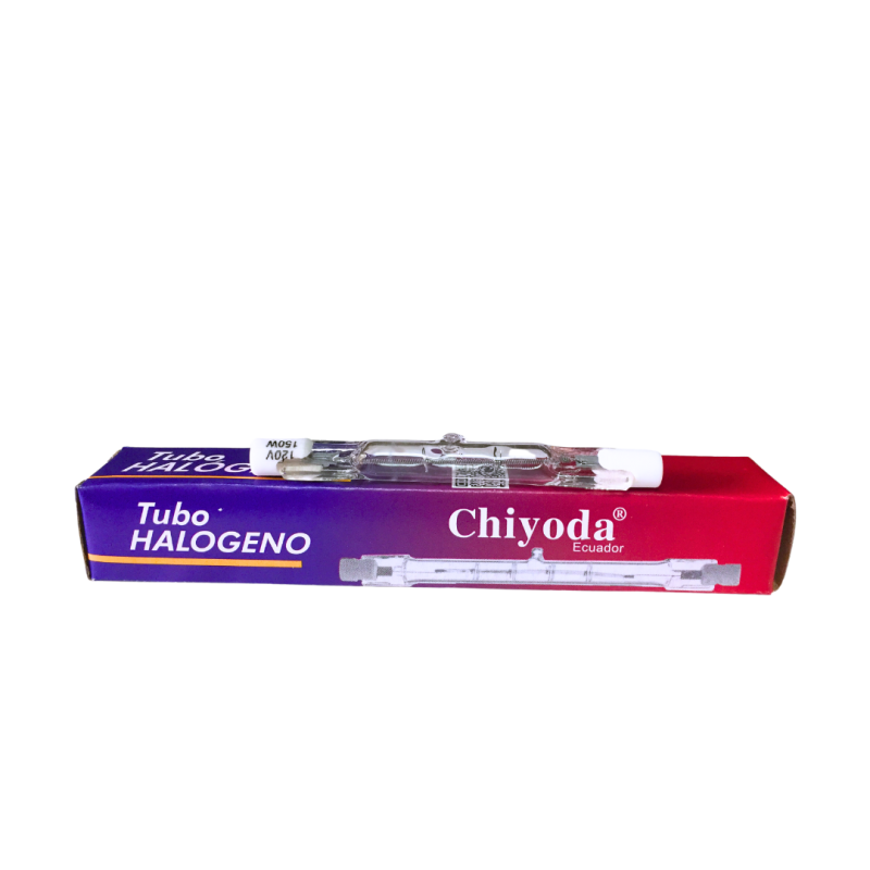 TUBO HALOGEN0S .150W/120V. 78MM. CHIYODA