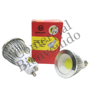 LED FOCO DICRO 5W CALID GU10 85-220V COB ALT/POT.MR16 EURO-