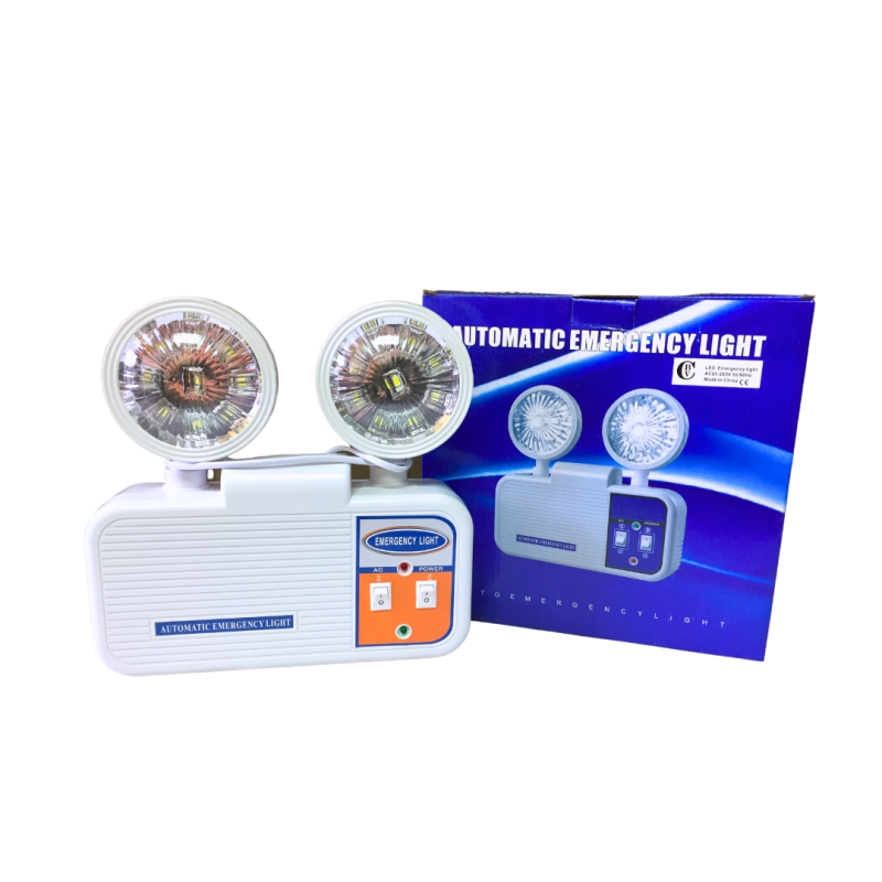 LED LAMPARA  DE EMERGENCIA 2 X 9W 110V-220V CBV