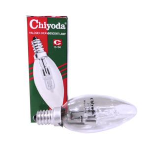 FOCO HALOGE.  E14 VELA 60W C-35 E-14 CLARO (60W) 42W-120V IN