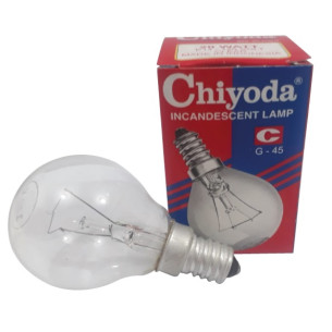 FOCO P/REFRIGERADOR E14 20W-110V CLARO G45 CHIYODA