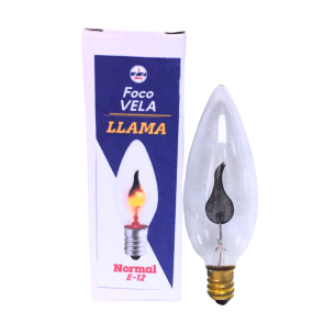 FOCO VELA LLAMA E-12 3W-110V.C32 NORMAL TW