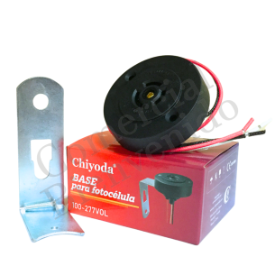 BASE P/FOTOCELULA C/GANCHO CHIYODA