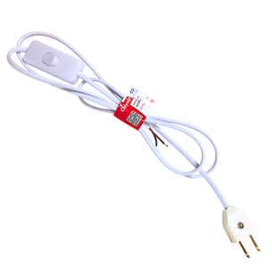 EXTENSION P/LAMP.C/INTERR 1.5 MT BLANC CHIYODA 2X18R