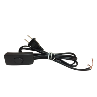 EXTENSION P/LAMP.C/INTERR 1.5  MT.NEGRO T/AR 2X24